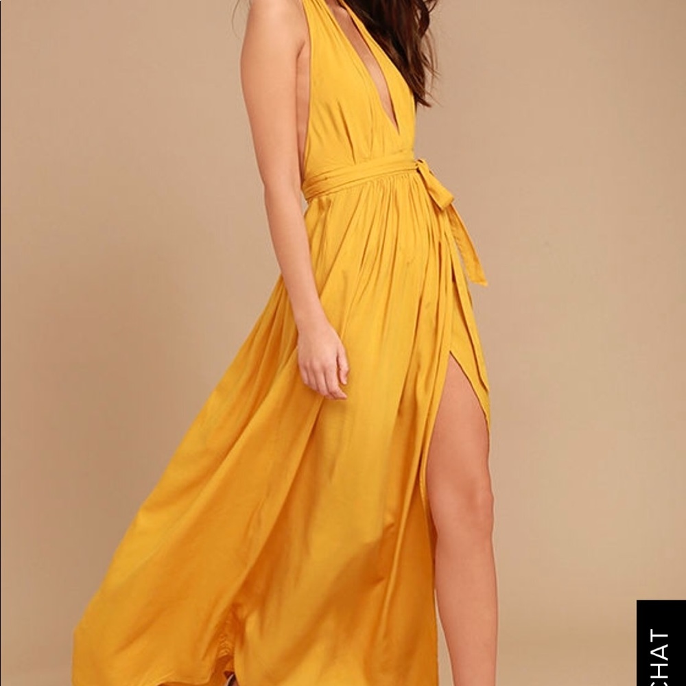 Marigold Maxi Dress